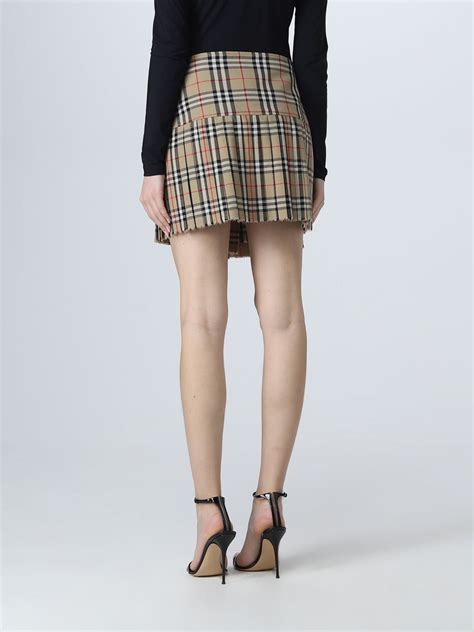 burberry print mini skirt|burberry skirt size 25.